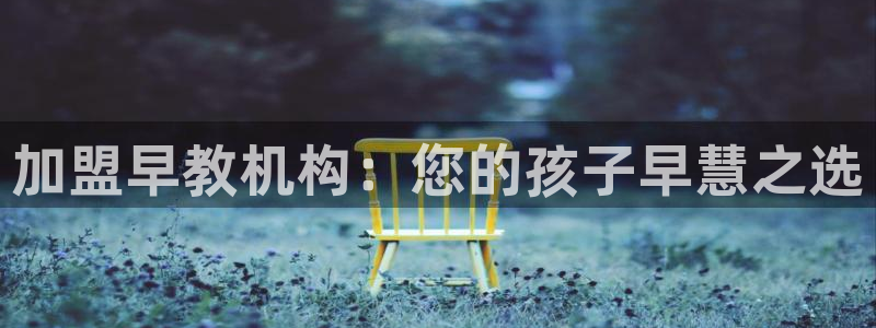 天顺娱乐21j判官333OO：加盟早教机构：您的孩子早慧之选