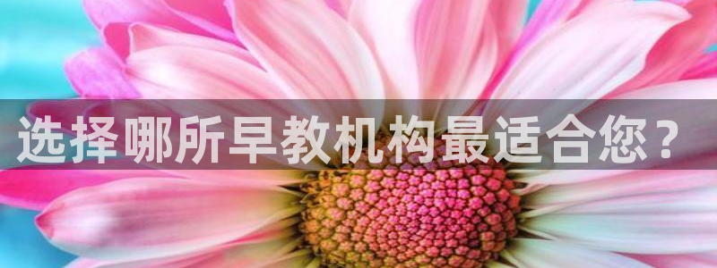 天顺娱乐面厉p官29999：选择哪所早教机构最适合您？