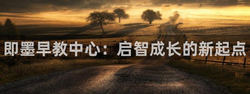 天顺娱乐负责人干佳pg22650：即墨早教中心：启智成长的新起点