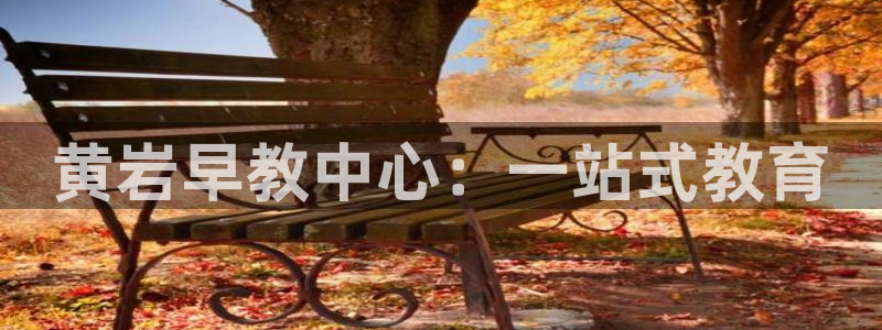 天顺娱乐唇3300：黄岩早教中心：一站式教育